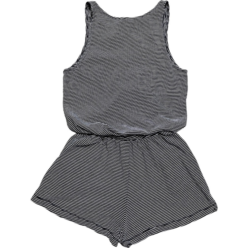 Boho Beach Summer Old Navy Waist Defined Tank Striped Romper Shorts SIZE XS - Picture 6 of 10